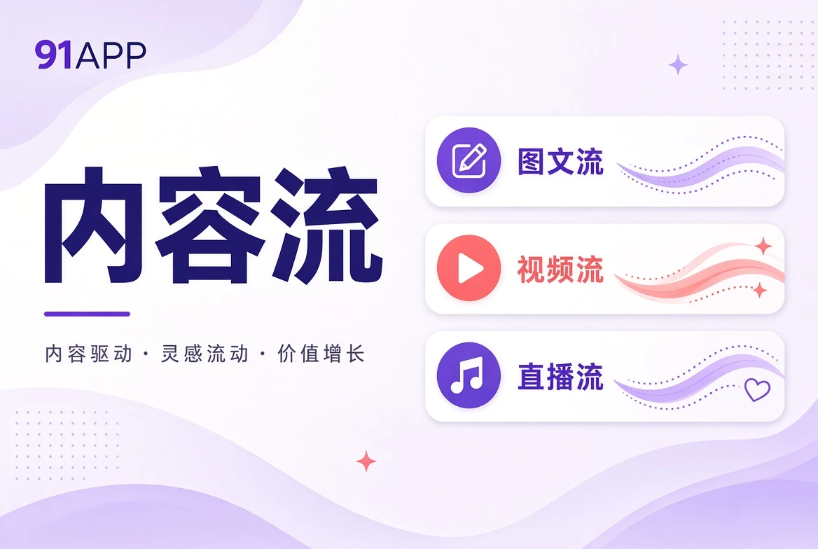 内容河栏目主题插画